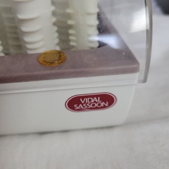 Vidal Sassoon Hairsetter Model VS321 20 Hot Rollers Curlers 3 Size Clips TESTED - Picture 2 of 12